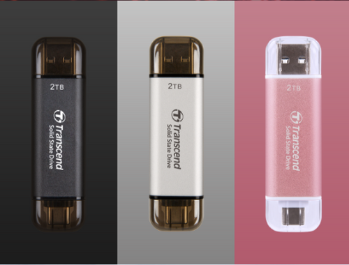 Transcend Portable SSD USB-C / USB-A model ESD310C Transcend Portable SSD USB-C / USB-A model ESD310C